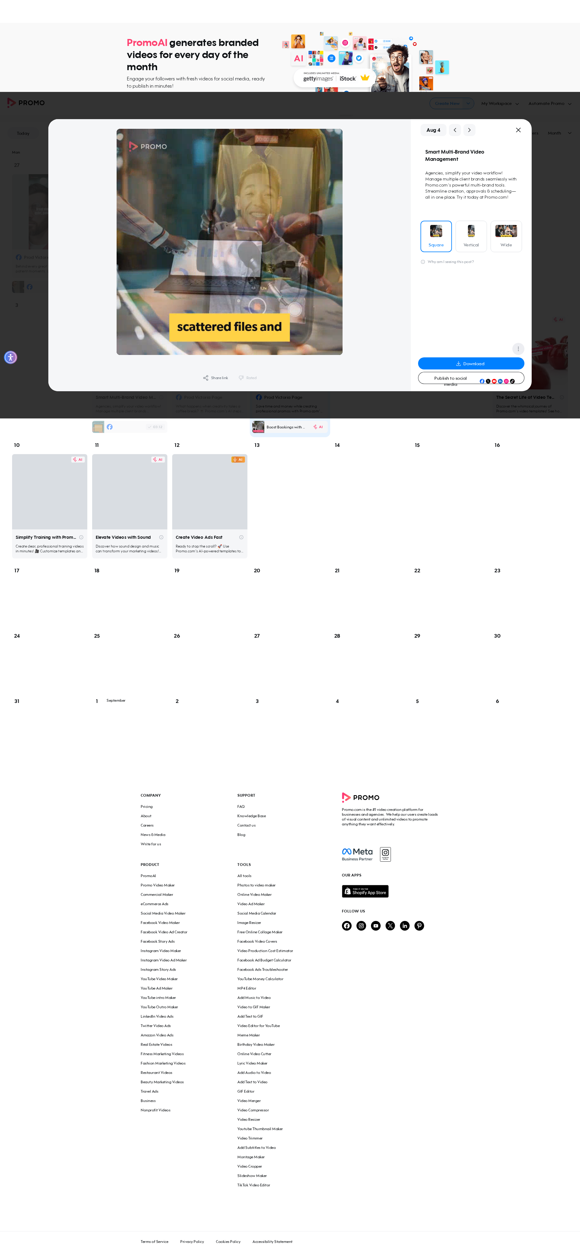 Test failure screenshot